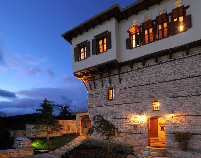The Sakali Mansion in Pelion is a renovated 18th-century building converted into an immaculate guest house.