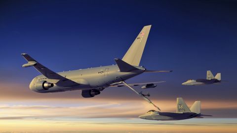 It's unsure when the Boeing KC-46A tanker will fly. But when it does, aerophiliacs will be out in full force.