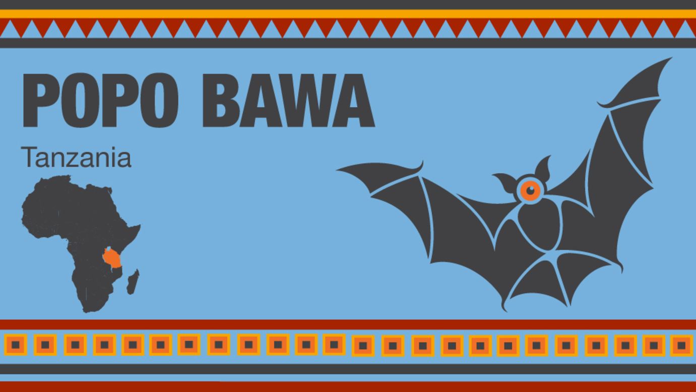 A one-eyed batwing monster that smells of sulfur, Popo Bawa is a shapeshifter that can disguise itself as either animals or humans during the night hours.<br /> <br />It has a vicious reputation for both physically and sexually assaulting its male and female victims.<br /> <br />Legend has it that Popo Bawa forces its casualties to tell their friends and neighbors of their experience lest it will return to attack again.<br /><br />The BBC<a href="http://news.bbc.co.uk/1/hi/world/africa/6383833.stm" target="_blank" target="_blank"> reported in 2007</a> that residents of Zanzibar became so worried about attacks from Popo Bawa that many chose to sleep outside their homes, believing the cycloptic beast only attacked people who were in their own beds.<br />