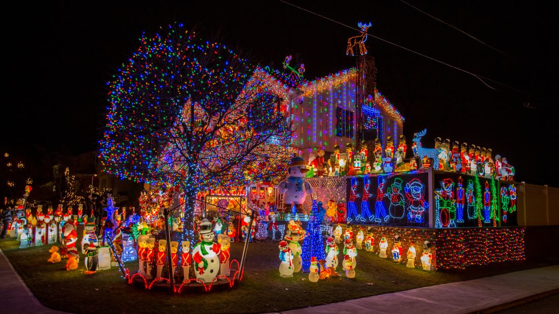 <a href="http://ireport.cnn.com/docs/DOC-1194699">Kevin Lynch</a> tells people the best part of his Christmas display is them. He encourages visitors to walk on the lawn, come up on the porch and peer in the windows to get the full experience.