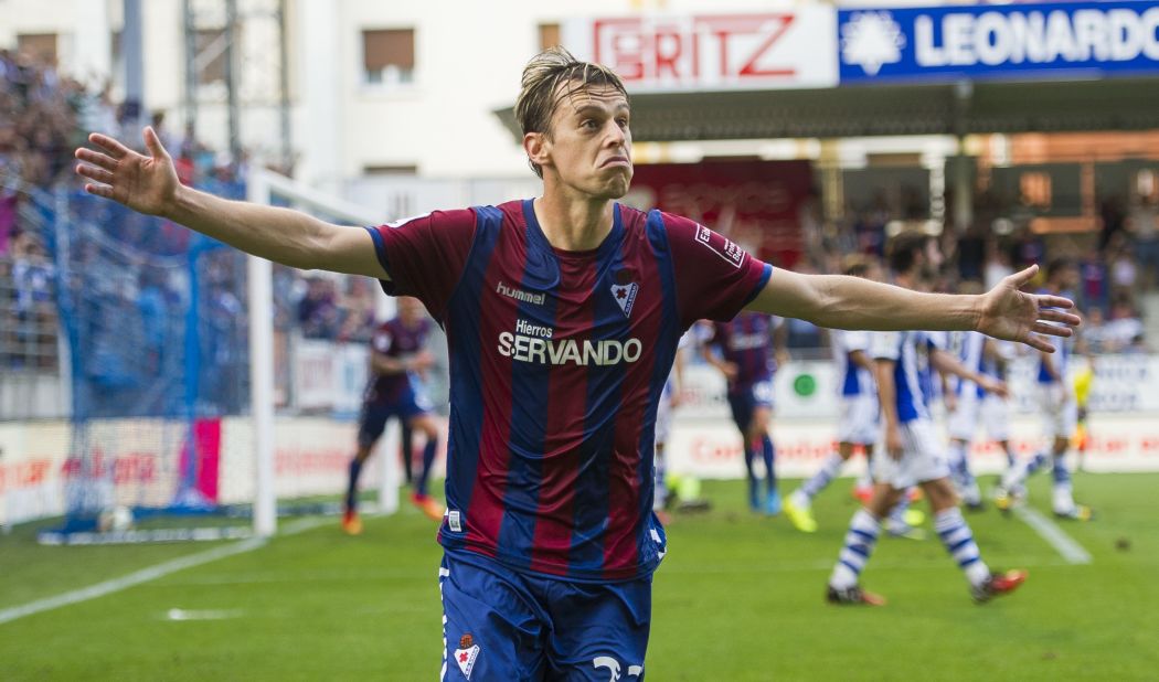 The club is determined not to overextend itself financially and after a summer of modest spending, Eibar began life in the top flight with a morale boosting victory over Basque neighbors Real Sociedad on the opening day, Javier Lara scoring the winner.