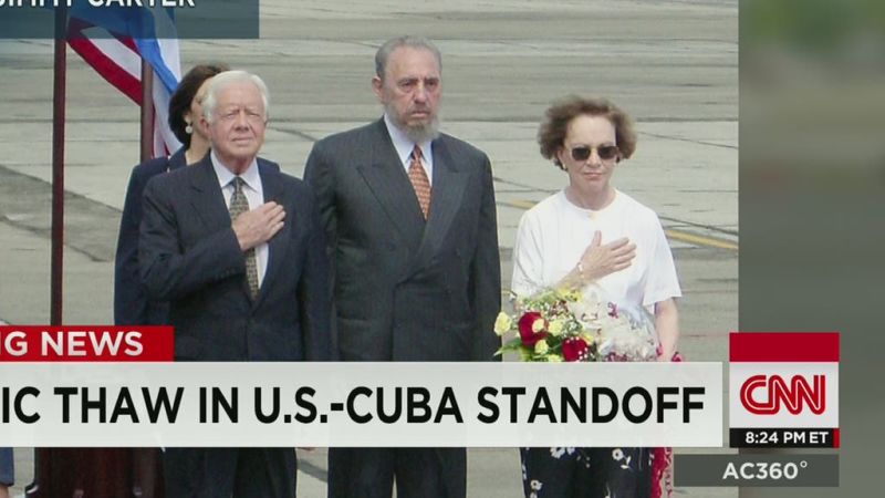 Pres. Carter on the breakthrough with Cuba