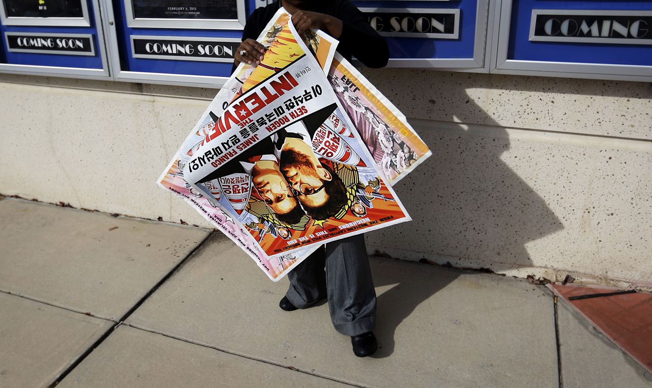 December 18 -- Sony decided to cancel the release of "The Interview," a decision that sparked outrage among celebrities and politicians. A movie theater in Texas announced they would offer a free screening of Team America -- which features the leader's father Kim Jong Il -- instead until Paramount shut that down too. Sony also downplayed the possibility that the film could be released online.