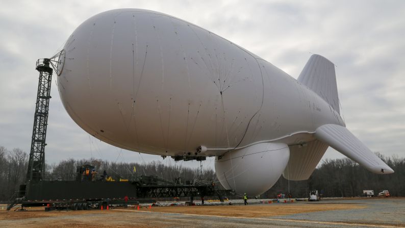The balloons will fly above the Army's Aberdeen Proving Ground in Maryland and do not carry any cameras.