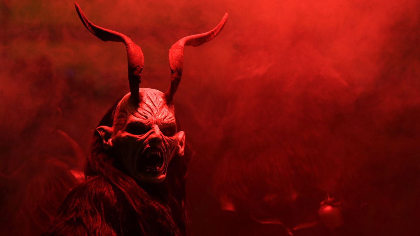 A man dressed as a devil performs during a Krampus show Saturday, December 13, in Kaplice, Czech Republic. Each year, people in costumes and masks parade through the streets to disperse the ghosts of winter. <a href="http://www.cnn.com/2014/12/12/world/gallery/week-in-photos-1212/index.html" target="_blank">See last week in 33 photos</a>