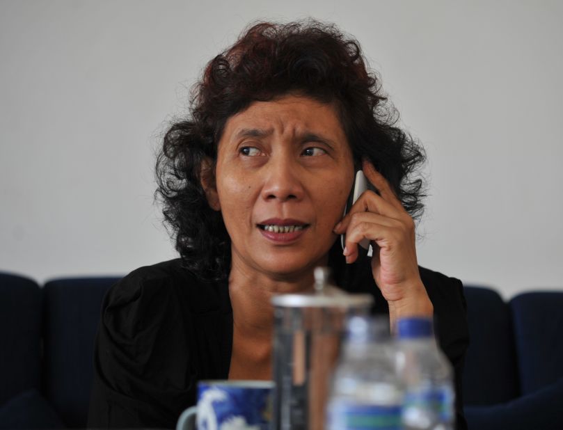 <strong>Susi Pudjiastuti</strong> -- Indonesian Minister of Marine and Fishery Affairs. "She is not your average government minister." says CNN corespondent  <a href="https://twitter.com/atikacnn" target="_blank" target="_blank">Atika Shubert</a> who nominated her. "In 2004 when the South Asian tsunami devastated the province of Acehand, she volunteered her company's aircraft to fly in supplies to areas closest to the epicentre. Plus, she's got a wicked tattoo." 