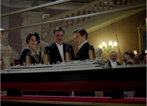 "Titanic: Blood and Steel" (2012), TV drama Kevin Zegers, Alessandra Mastronardi and Neve Campbell.