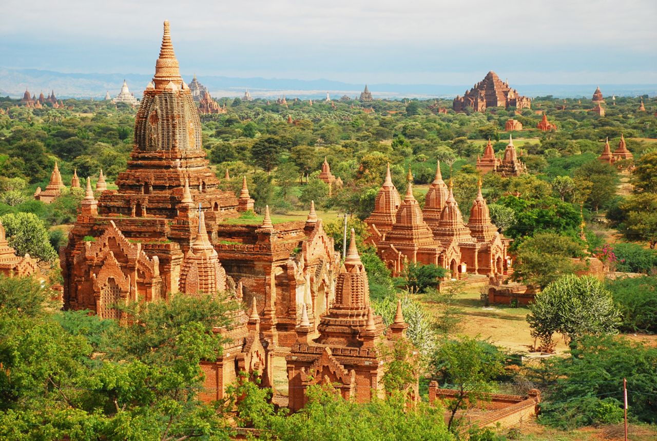 Bagan, Myanmar will be a popular destination for river cruises in 2015. 