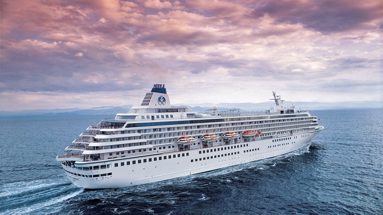 Crystal Symphony was designed with a focus on fitness and wellness. 