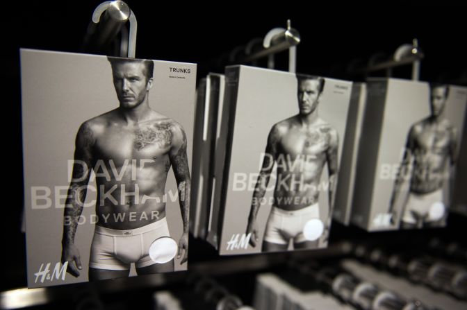 Already one of the world's most recognizable sport's stars, David Beckham got in on the bulging underwear market in 2012 when he collaborated with Swedish fashion retailer H&M.