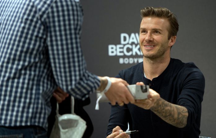 There are plenty of happy customers for Beckham's Bodywear range but will the former LA Galaxy star follow his wife Victoria by launching his own fashion range?