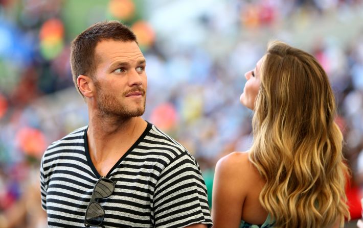 New York writer Seth Stevenson predicts pants by NFL superstar Tom Brady could be a big seller. If he did launch a range maybe Brady could get some posing tips from his model wife Gisele Bundchen.