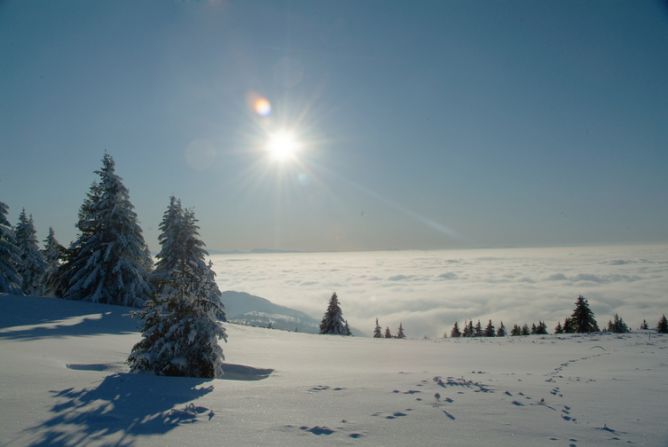 <strong>Kopaonik Mountain</strong>: Slavko Savic grew up on a mountain, and wanted to share the crisp, frosty beauty of <a href="index.php?page=&url=http%3A%2F%2Fireport.cnn.com%2Fdocs%2FDOC-1191633">Kopaonik</a>, Serbia's most famous ski resort, with the world. 