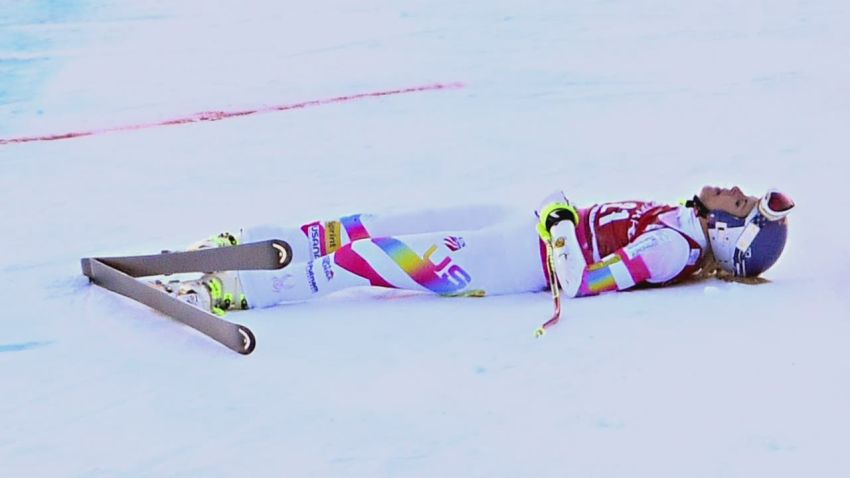 ws lindsey vonn crash world cup wins record_00003105.jpg