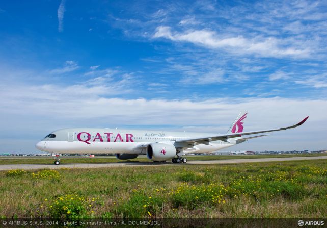Qatar Airways is the global launch customer of the Airbus A350 XWB, accepting delivery of the next-generation aircraft in a ceremony on December 22. 