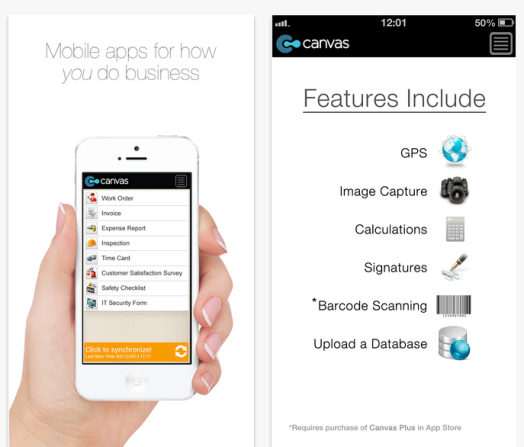 Canvas seeks to eliminate paper forms with entirely mobile versions, offering a digital tracker for your data integration, business calculations and more. 