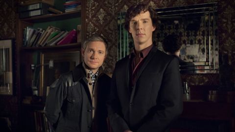 "Sherlock: The Abominable Bride" joined "All the Way," "Confirmation," "Luther" and <br />"A Very Murray Christmas" as the nominees in the TV movie category. 