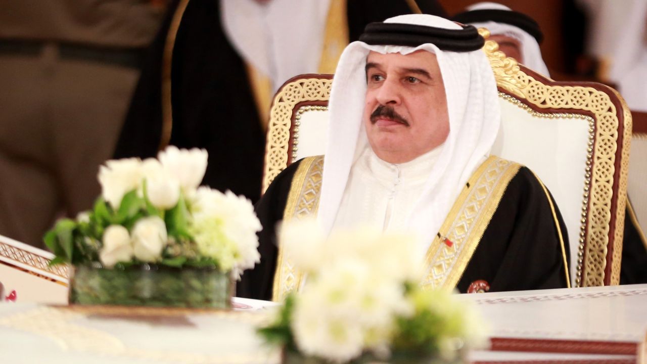 Hamad bin Isa Al Khalifa, shown here in November, is King of Bahrain. 