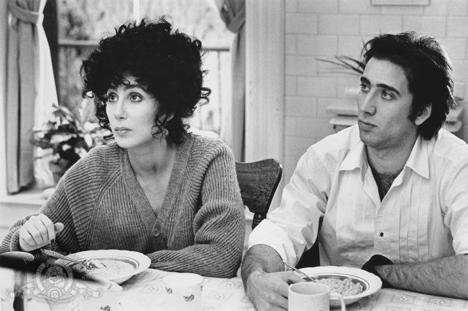 <strong>"Moonstruck" (1987)</strong>: Cher and Nicolas Cage play unexpected lovers in this film, which won Cher an Oscar for best actress.<strong> (Amazon)</strong>