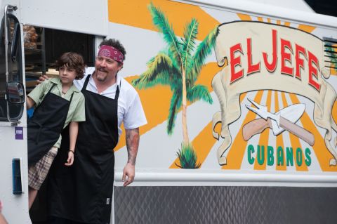 <strong>"Chef" (2014)</strong>: Jon Favreau wrote, directed and stars in this independent film about a fired chef who starts his own business with a food truck. <strong>(Netflix) </strong>