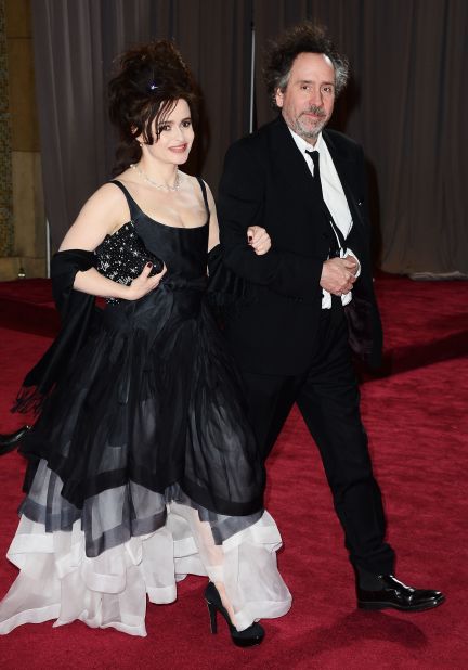 <a href="http://www.people.com/article/helena-bonham-carter-tim-burton-separate-split?xid=socialflow_twitter_peoplemag" target="_blank" target="_blank">People reported</a> that actress Helena Bonham Carter and her husband, director Tim Burton, called it quits after 13 years together. The pair, who worked together on films such as "Alice in Wonderland" and "Dark Shadows," "separated amicably earlier this year and have continued to be friends and co-parent their children," a rep told the magazine.