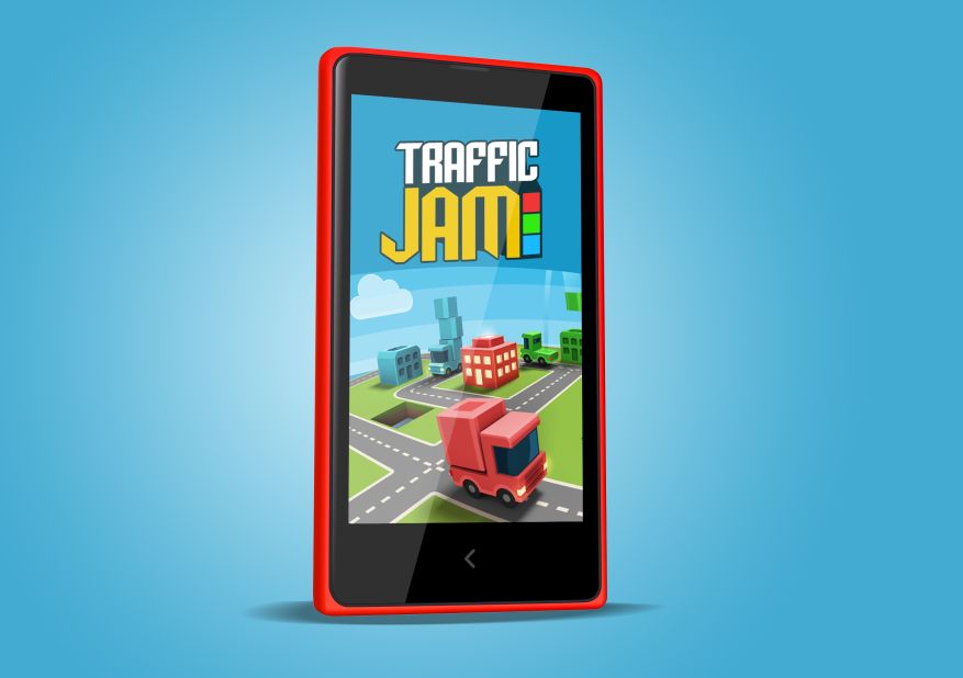 Gamsole's Traffic Jam game for Windows phones. The Nigerian startup is the poster child for African game developers -- their games have been downloaded nine million times globally since launch. 