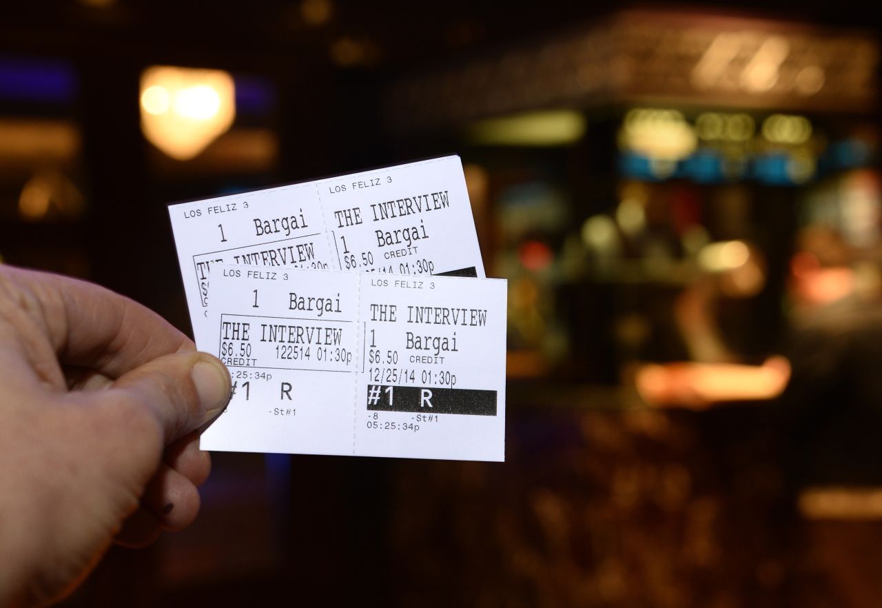 December 23 -- Sony Pictures announced "The Interview" will be released on Christmas Day but only in a limited number of theatres. The studio's CEO Michael Lynton said: "while we hope this is only the first step of the film's release, we are proud to make it available to the public and to have stood up to those who attempted to suppress free speech." So far more than 200 independently-owned theatres have agreed to show the film.
