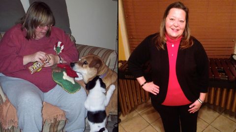 <a href="http://www.cnn.com/2014/08/11/health/irpt-weight-loss-kathleen-riser/">Kathleen Riser</a> lost more than 200 pounds and proved that middle-aged women can indeed lose weight. She is proud that despite a stressful year, she didn't put on any weight in 2014. "Normally, I would have turned to food for comfort and to relieve the stress of caring for my dying father. Not now. I conquered that fear and have replaced stress eating with workouts." 
