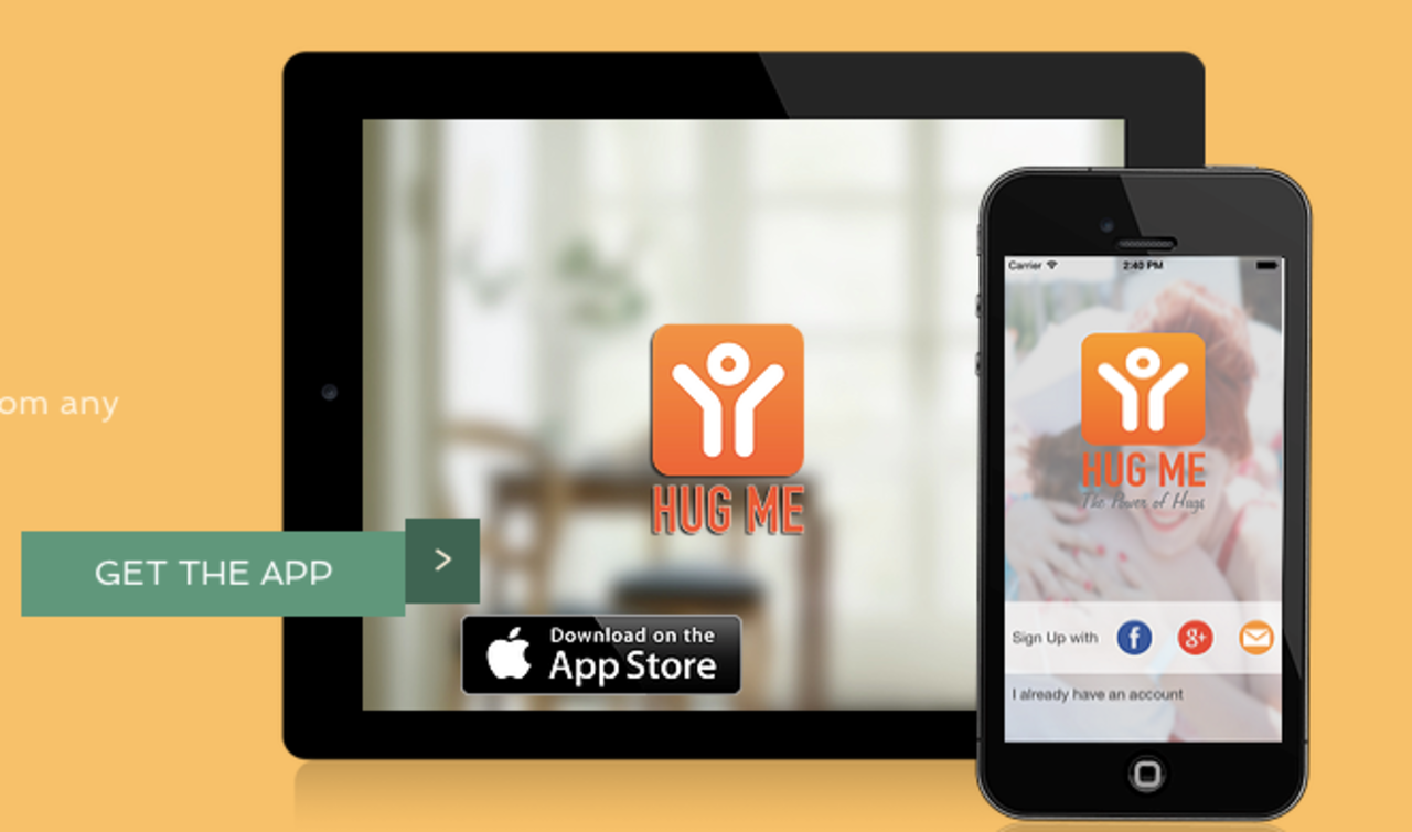 Hug Me is a free app that connects you with nearby strangers to... well, hug them. Unfortunately it doesn't seem to be getting a lot of love from users.