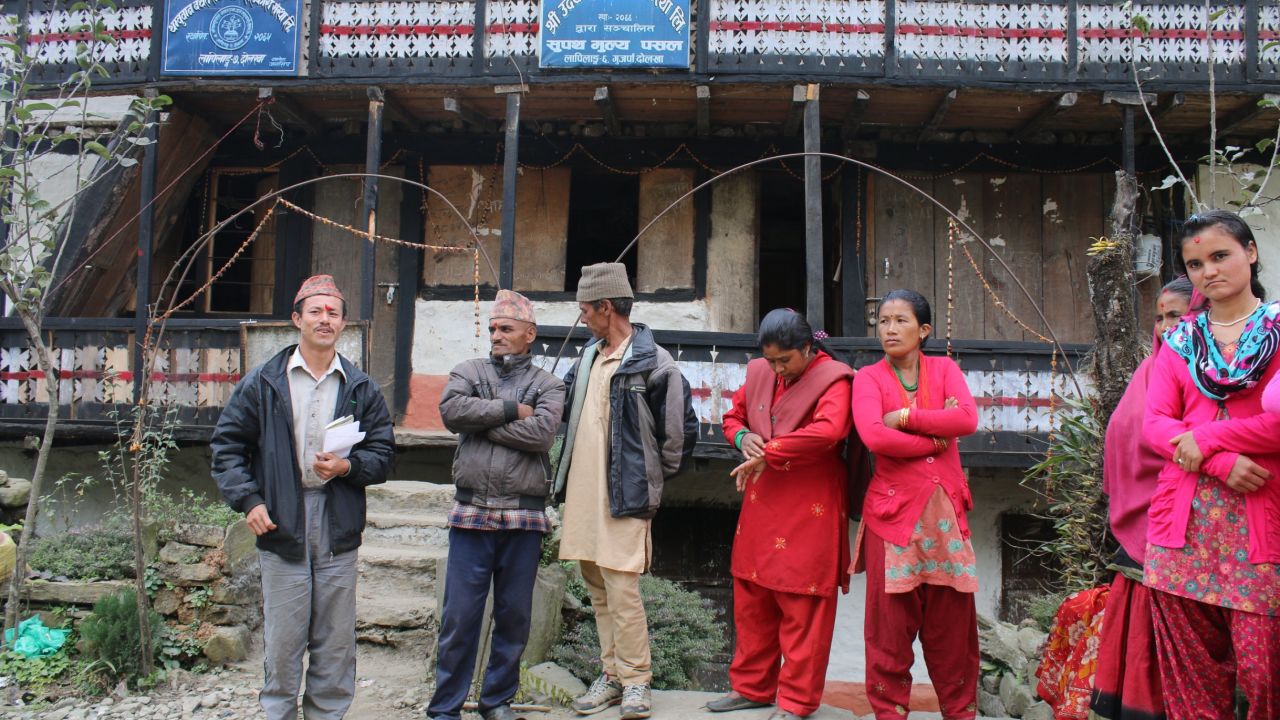 "The rain is either too late, too little or too much," says Purnimaya Thamang, a farmer who lives in a small village in the district of Dolakha, Nepal.