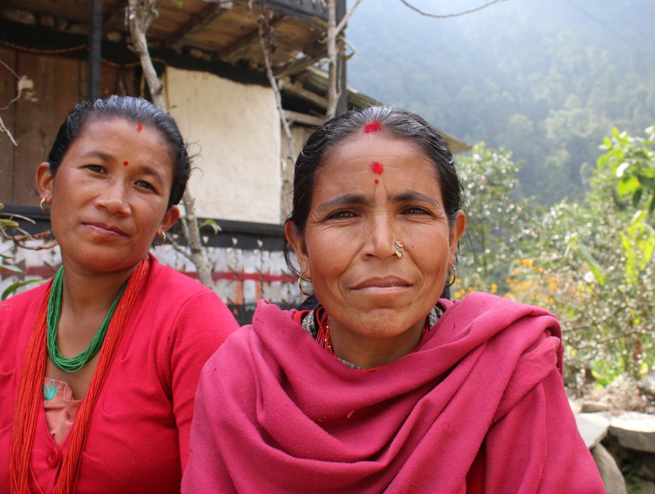 Farmers in Nepal's district of Dolakha live in one of the most vulnerable districts to landslides. Landslides could arise from melting snowpacks and loosened soil. 
