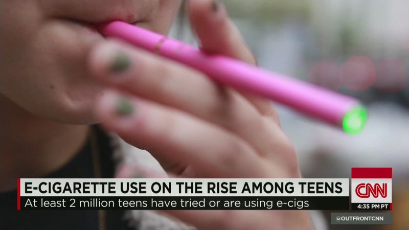 Teen e cigarette use on the rise