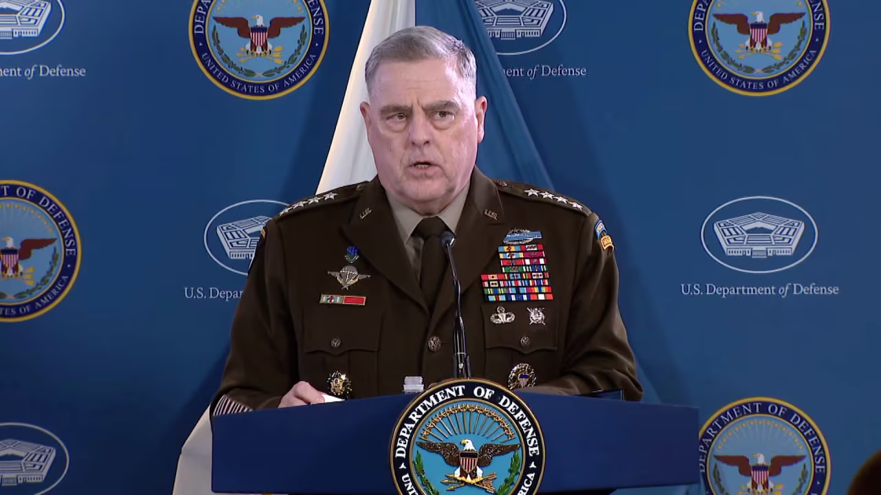Joint Chiefs Chairman Gen. Mark Milley.