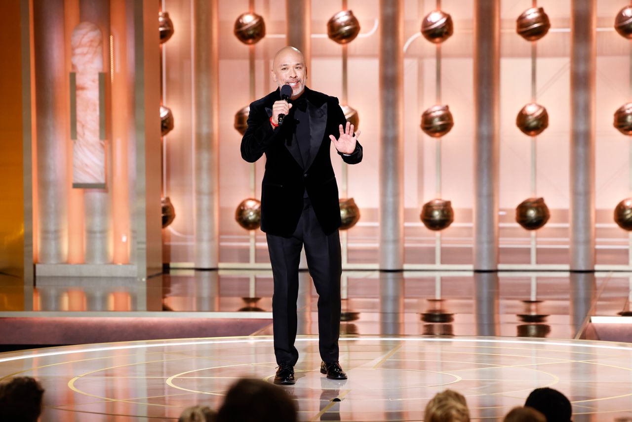 Jo Koy hosts the Golden Globe Awards on Sunday. 