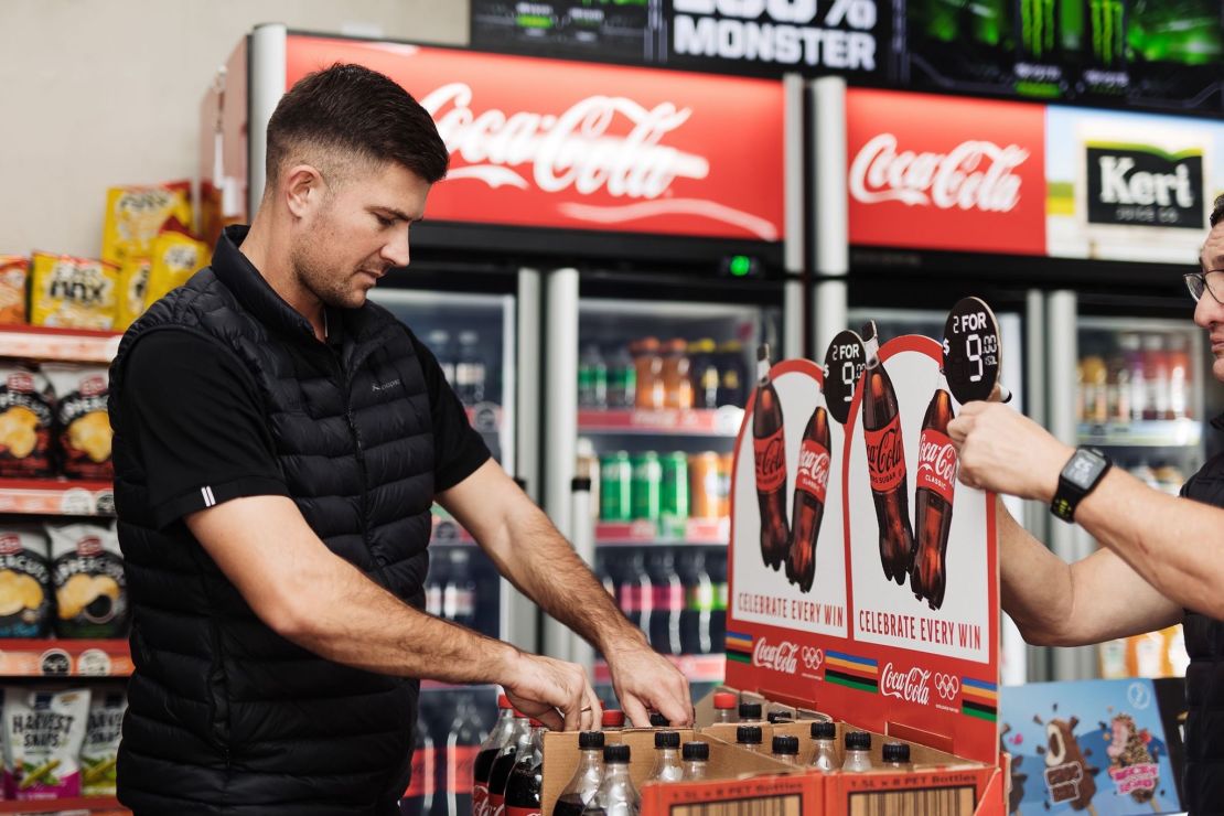 Ilich works as a sales representative for Coca-Cola in his work.