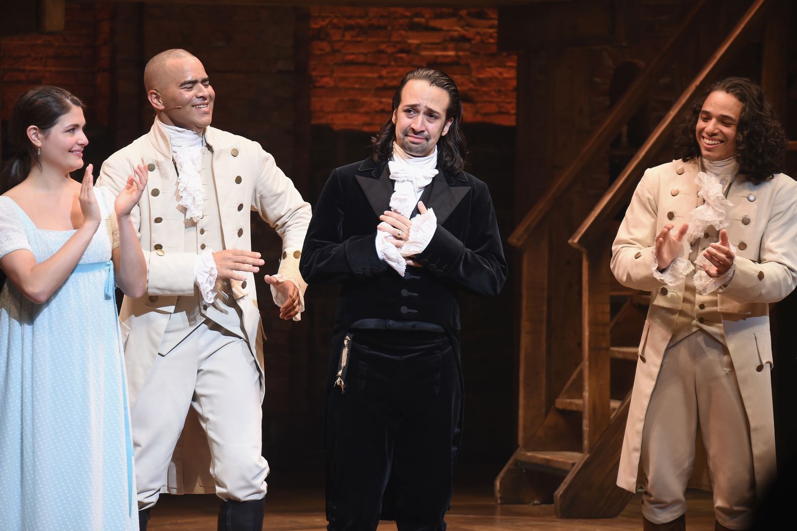 Miranda gives his final Broadway performance in July 2016.