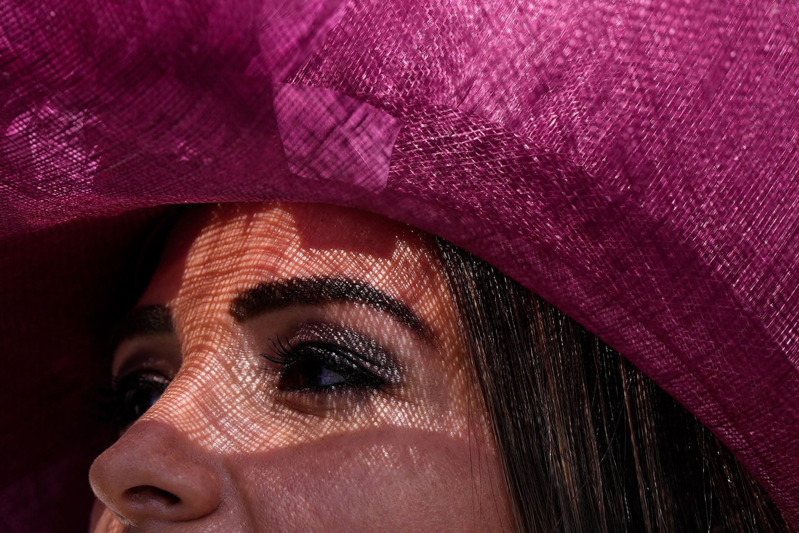 A spectator watches a horse race in Saratoga Springs, New York, before the 156th running of the Belmont Stakes on Saturday, June 8. <a href="https://www.cnn.com/2024/06/08/sport/belmont-stakes-spt-intl/index.html">The Belmont was held in Saratoga Springs for the first time ever</a> as Belmont Park is under renovation.