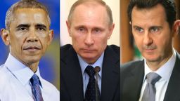 Obama Putin Asad split