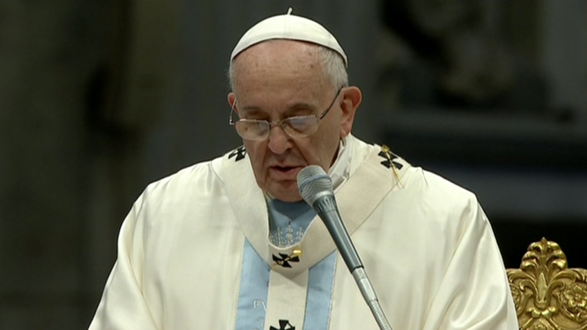 Pope Francis marks World Day of Peace on New Year's Day 2015