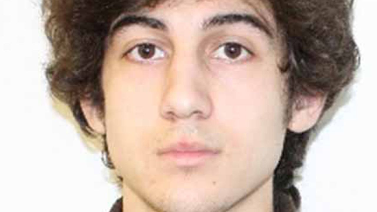 Dzhokhar "Jahar" Tsarnaev is on trial in the 2013 Boston Marathon bombings. He is charged with 30 federal counts stemming from the attack. He has pleaded not guilty.