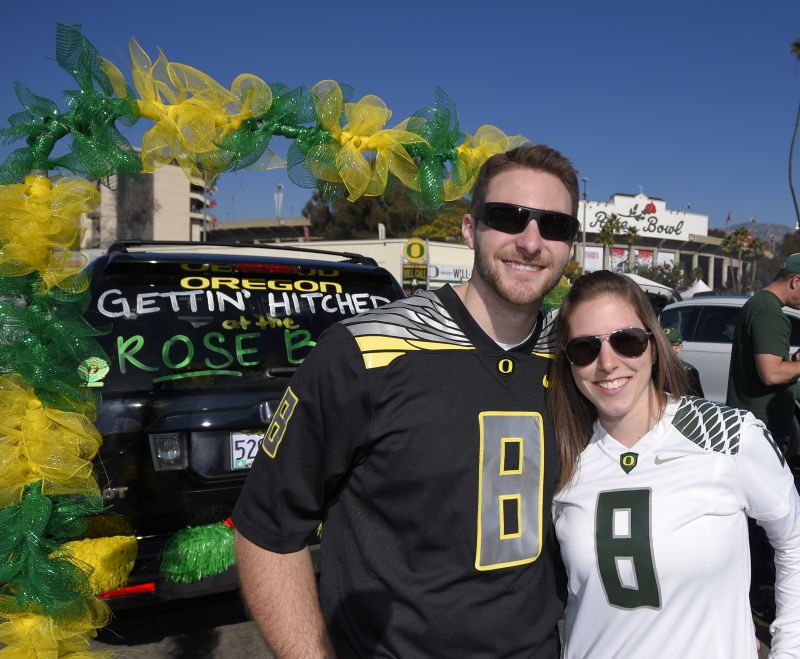 Oregon ducks rose bowl sales jersey