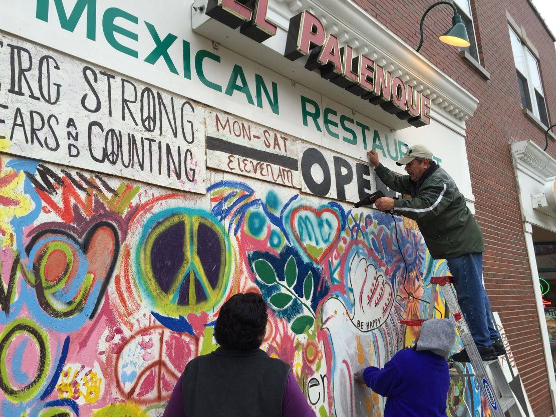 The plywood downtown sends a message: Ferguson is coming back.