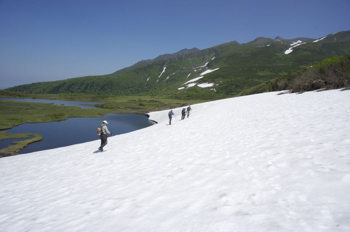 Japan's northernmost island is roughly the size of Austria. A complete tour of the Hokkaido Nature Trail takes seven months and is best divided by either side of winter. 