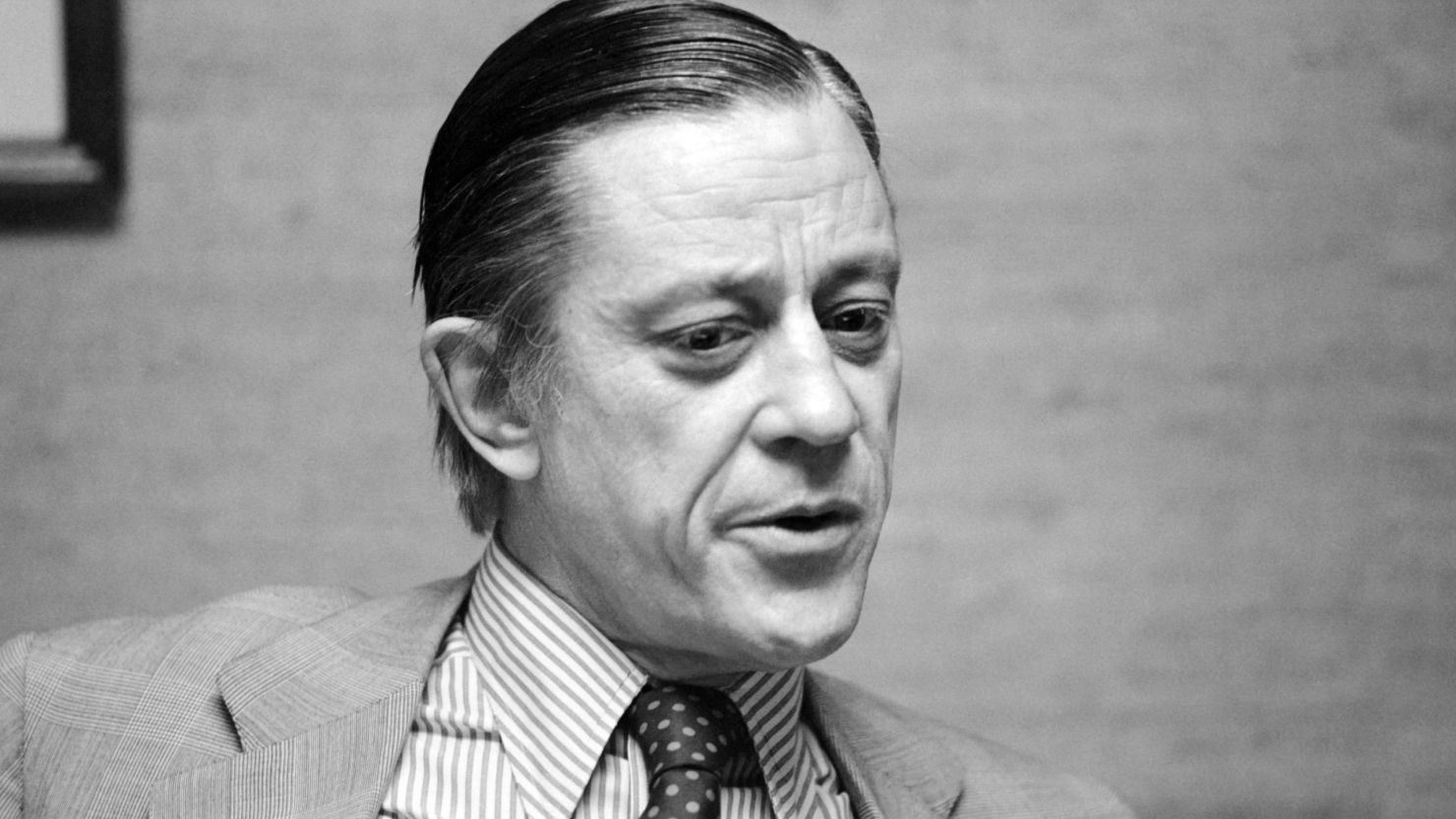 Former Washington Post editor Ben Bradlee, pictured in 1973, oversaw reporting on the Watergate scandal.