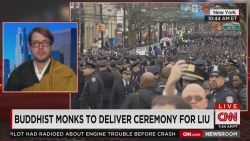 nr intv Buddhist monks deliver ceremony for slain officer_00012825.jpg