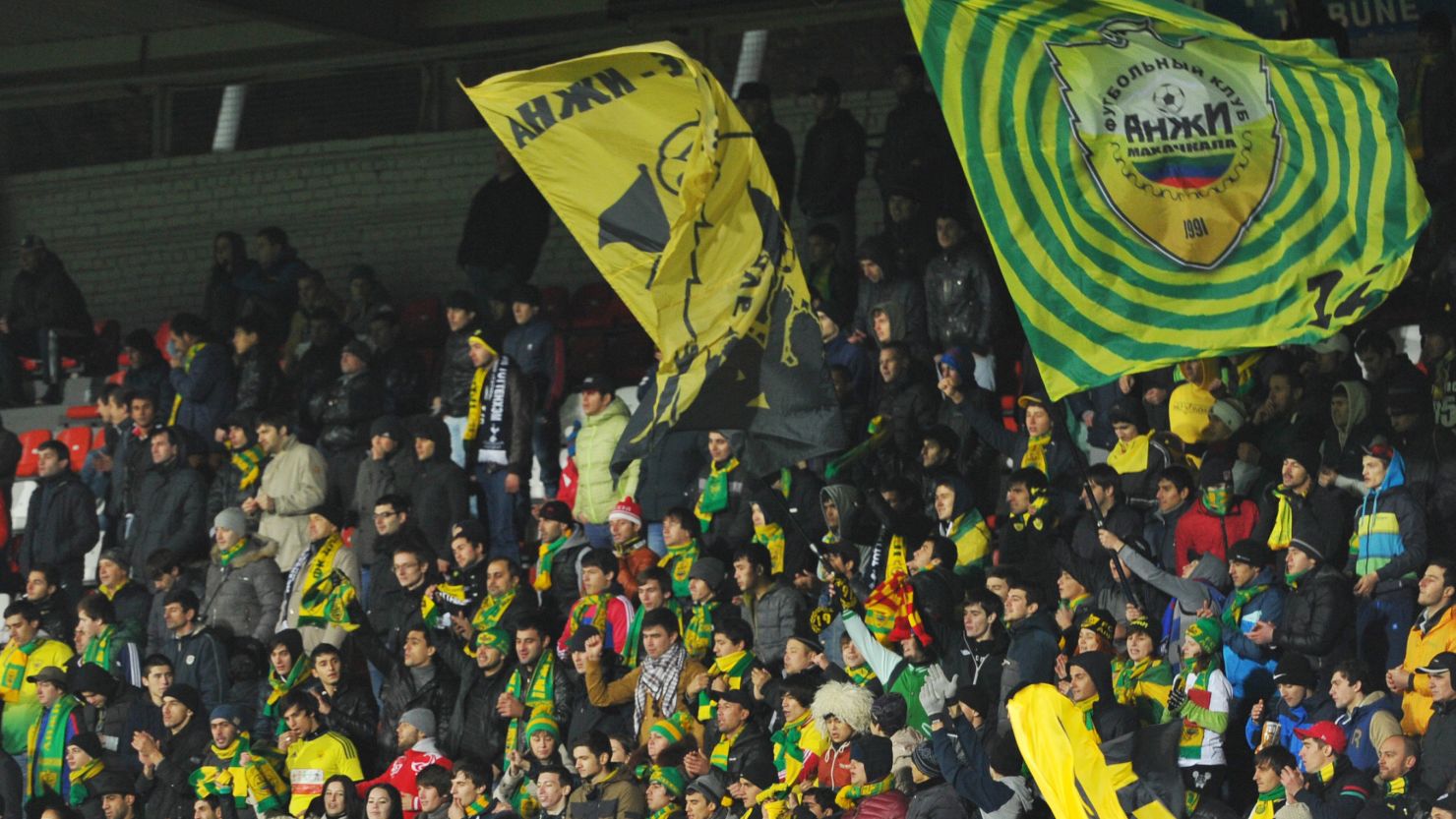 Anzhi Makhachkala are based in the troubled Dagestan region of Russia.