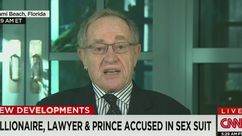 Alan Dershowitz Denies Sexual Allegations On Cnns New Day Cnn 