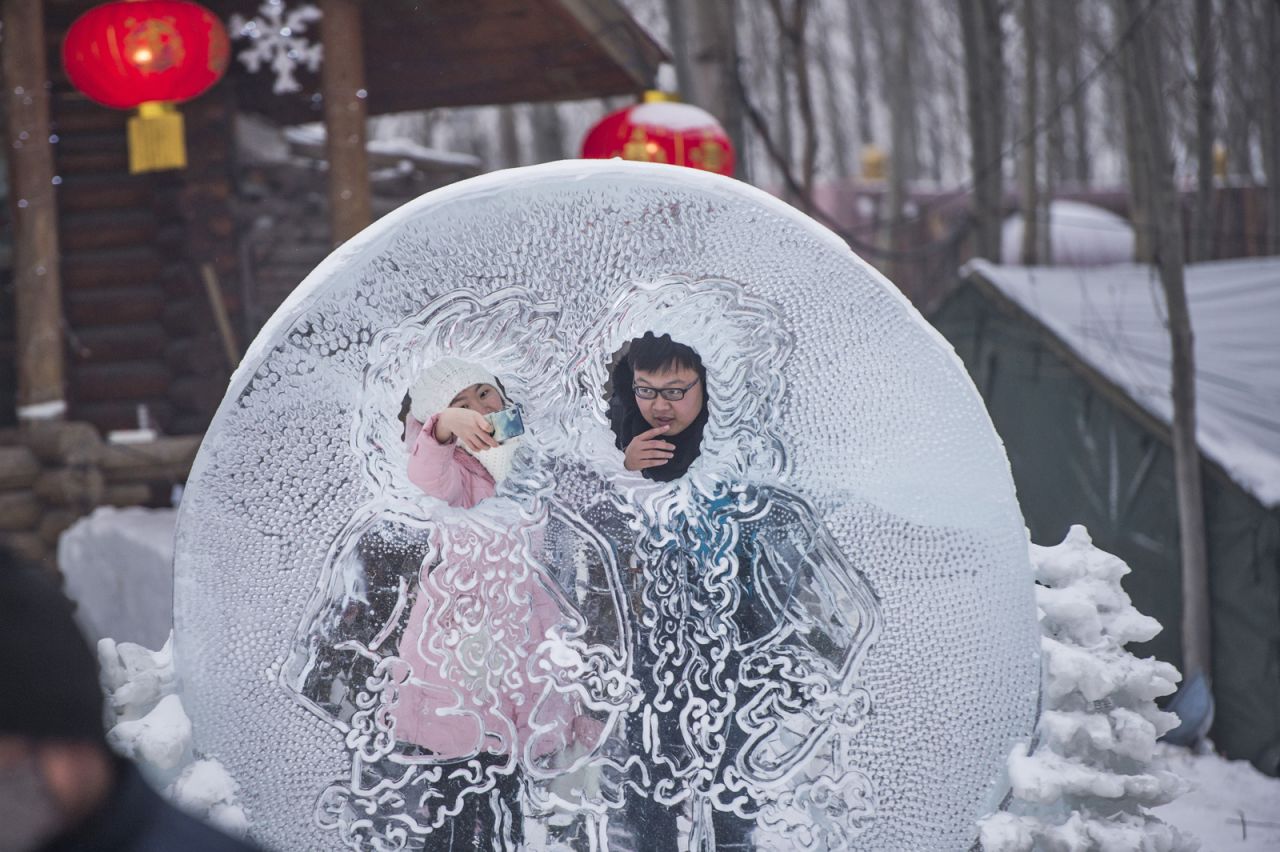 For those who have always wanted to snap a selfie in a snow globe, the Harbin International Snow and Ice Festival is full of photo ops.  
