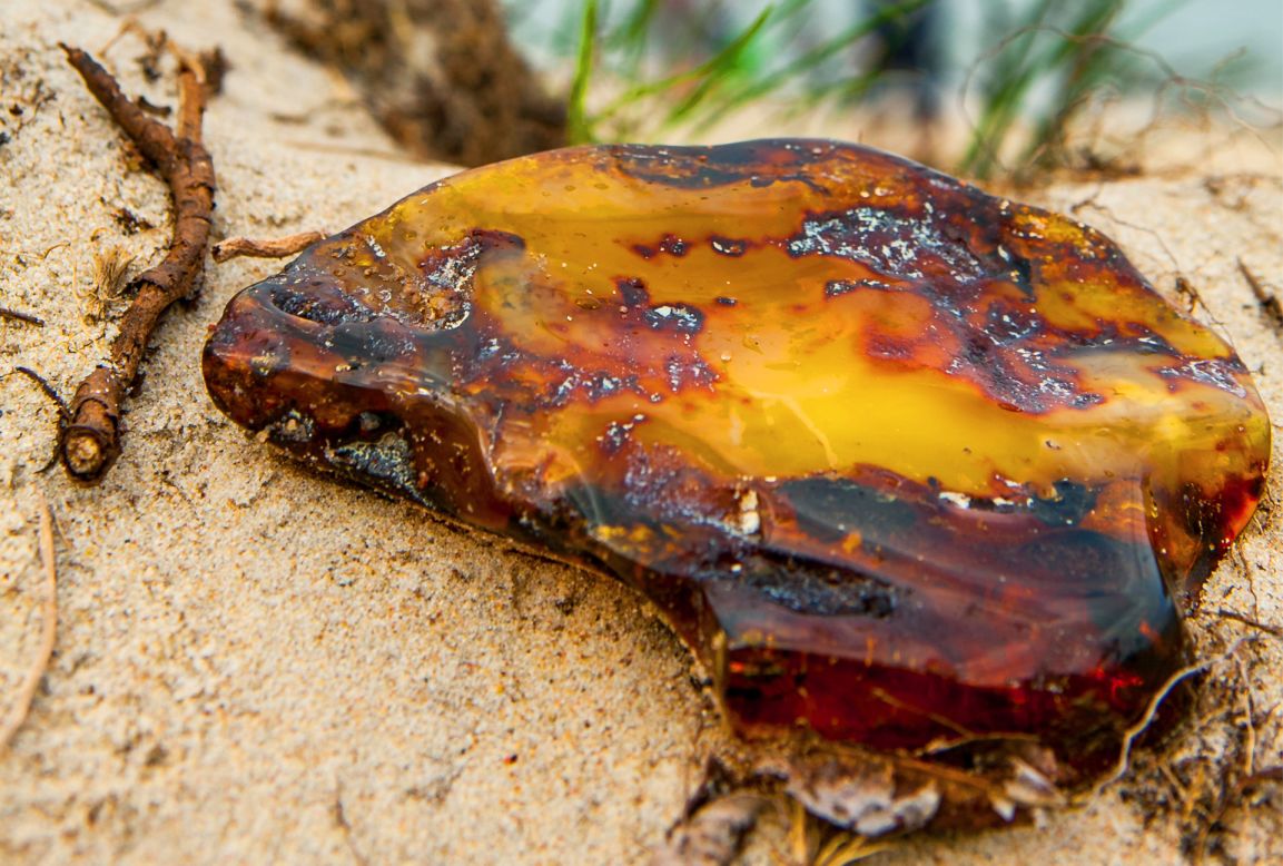 Fossilized amber resin can be crafted into everything from chess sets to violins, or sold as found, and is credited with healing the sick and warding off evil.