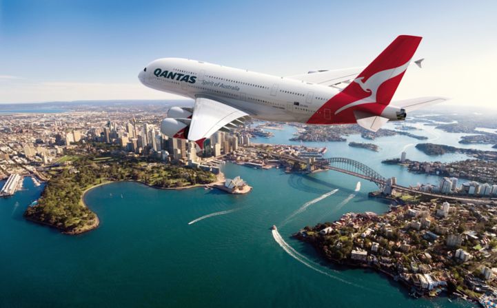 <strong>6. Qantas: </strong>Not only is Qantas one of the world's <a href="index.php?page=&url=https%3A%2F%2Fcnn.com%2Ftravel%2Farticle%2Fworlds-safest-airlines-2019%2Findex.html" target="_blank">safest airlines</a>, an impressive 85.65% of the Australian carrier's flights arrive or depart on time. 